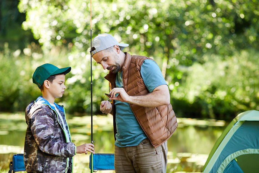 Entretenir et préparer son matériel -Monter des lignes de pêche -apprentissage du lancer